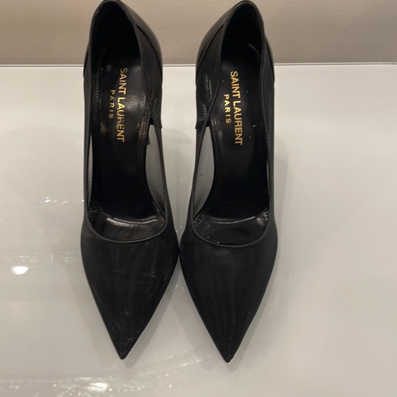 Saint Laurent Tulle Pumps - Picture 4 of 9